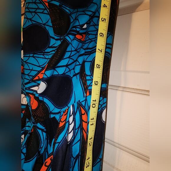 ANKARA Patterned Top Womens M High/low Strapless Sophisticated tribal Handmade - Picture 10 of 10